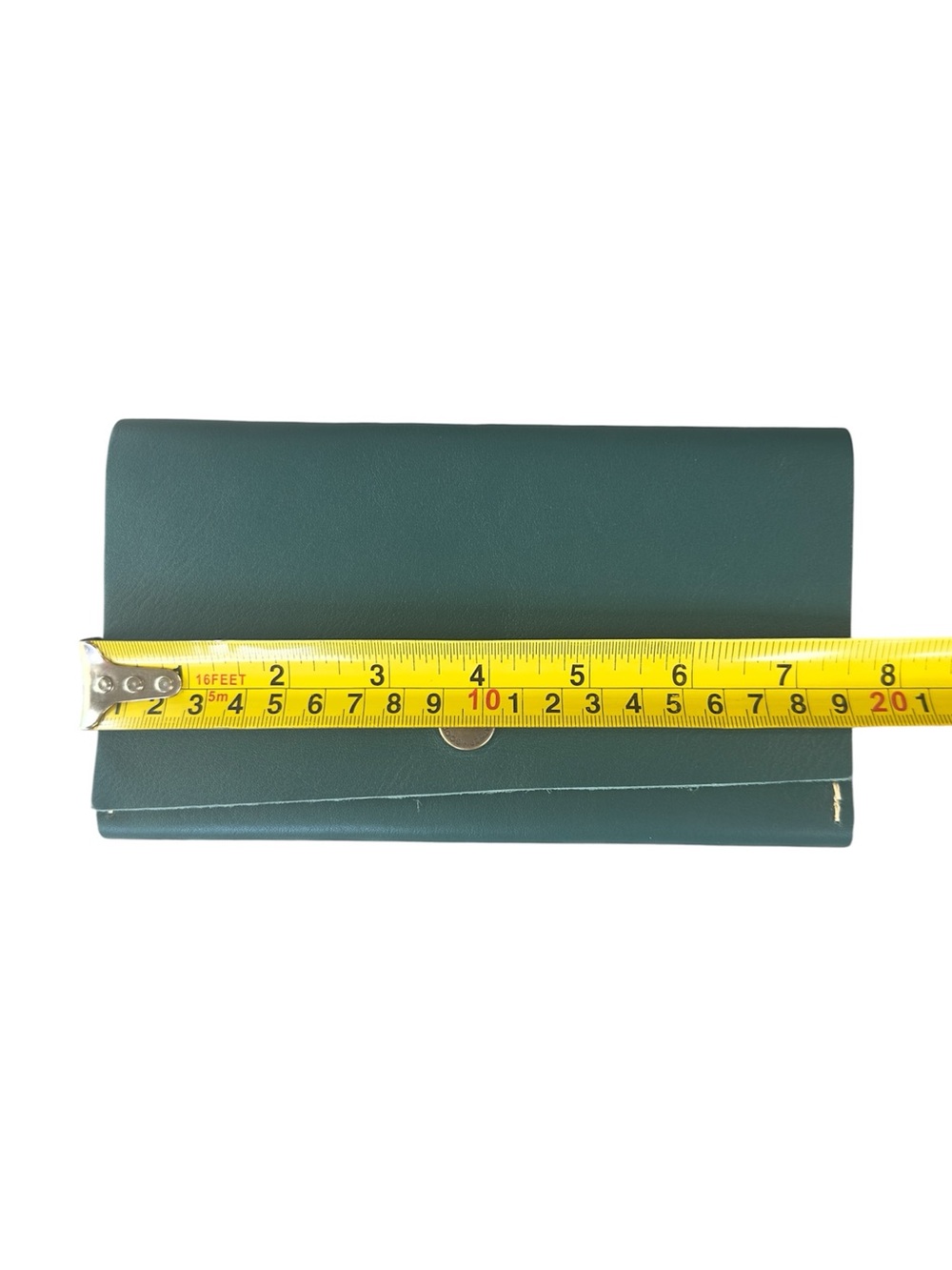 Portland Leather Goods Rancher Wallet Smooth Teal Blue Folding Clutch NEW - Picture 6 of 7